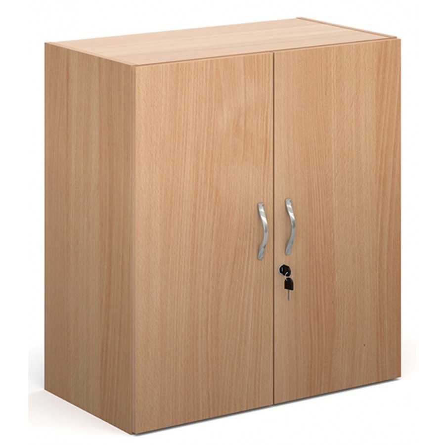 Contract 390mm Deep Wooden Office Double Door Cupboard